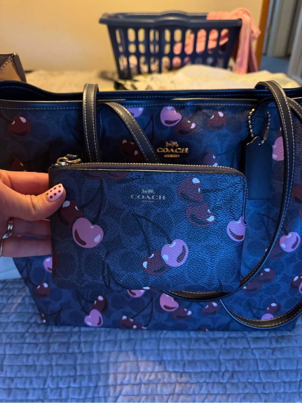 Coach Cherry City Tote - Picture 4 of 4
